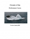 Principles of Ship Performance Course - USNA by EN400 [2020, PDF] - <span>Deckofficer's Library › Ship Theory</span>