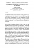Design for Stability and for Instability – Finding the Right Balance [2004]. - Richard Birmingham [2004, PDF] - <span>Deckofficer's Library › Ship Theory</span>