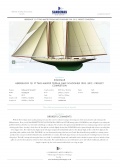 Herreshoff 121 ft Two Masted Topsail Gaff Schooner 1903 - Sandeman Yacht Company Limited [2012, PDF] - <span>Yachting, sailing, boating › Projects, design, construction</span>