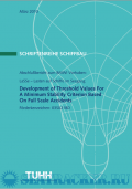 Development of Threshold Values For A Minimum Stability Criterion (Report) - S. Krüger, F. Kluwe [2010, PDF] - Marine bulletins