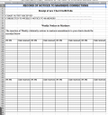 NP 133 A Chart Correction Log - N/A [2007, XLS] - <span>Deckofficer's Library › Keeping the ship documentation</span>