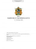 Marine Heavy Transport & Lift II - RINA [2008, PDF] - Marine bulletins