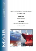 Report on the investigation of the collision between the container vessel ANL Wyong and the gas carrier King Arthur - Marine Accident Investigation Branch [2020, PDF] - <span>Safety of Navigation › Casualties and Incidents</span>