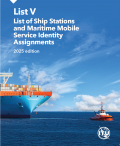 List V – List of Ship Stations and Maritime Mobile Service Identity Assignments - ITU [2025, EXE] - <span>Deckofficer's Library › Global Maritime Distress and Safety System (GMDSS)</span>