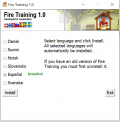 Fire Training v.1.0 - Swedish Civil Contingencies Agency (MSB) [2010] - <span>Maritime Software › Training software</span>