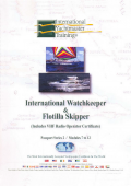 VHF Radio Operator Certificate & International Watch Keeper / Flotilla Skipper Certificate - International Yachtmaster Training [2005, PDF] - <span>Yachting, sailing, boating › Seamanship practice</span>