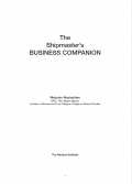 The Shipmaster’s BUSINESS COMPANION - Malcolm Maclachlan [2004, PDF] - Archive