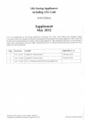 Supplement (May 2012) for LSA Code - IMO [2012, PDF] - Archive