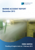 EMMA MÆRSK - Flooding of engine room on 1 February 2013 - The Danish Maritime Accident Investigation Board [2013, PDF] - Marine bulletins
