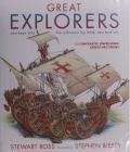 Great explorers. With fantastic unfolding cross-sections! - Biesty S., Ross S. [2013, PDF] - <span>Marine history › History of Seafaring</span>